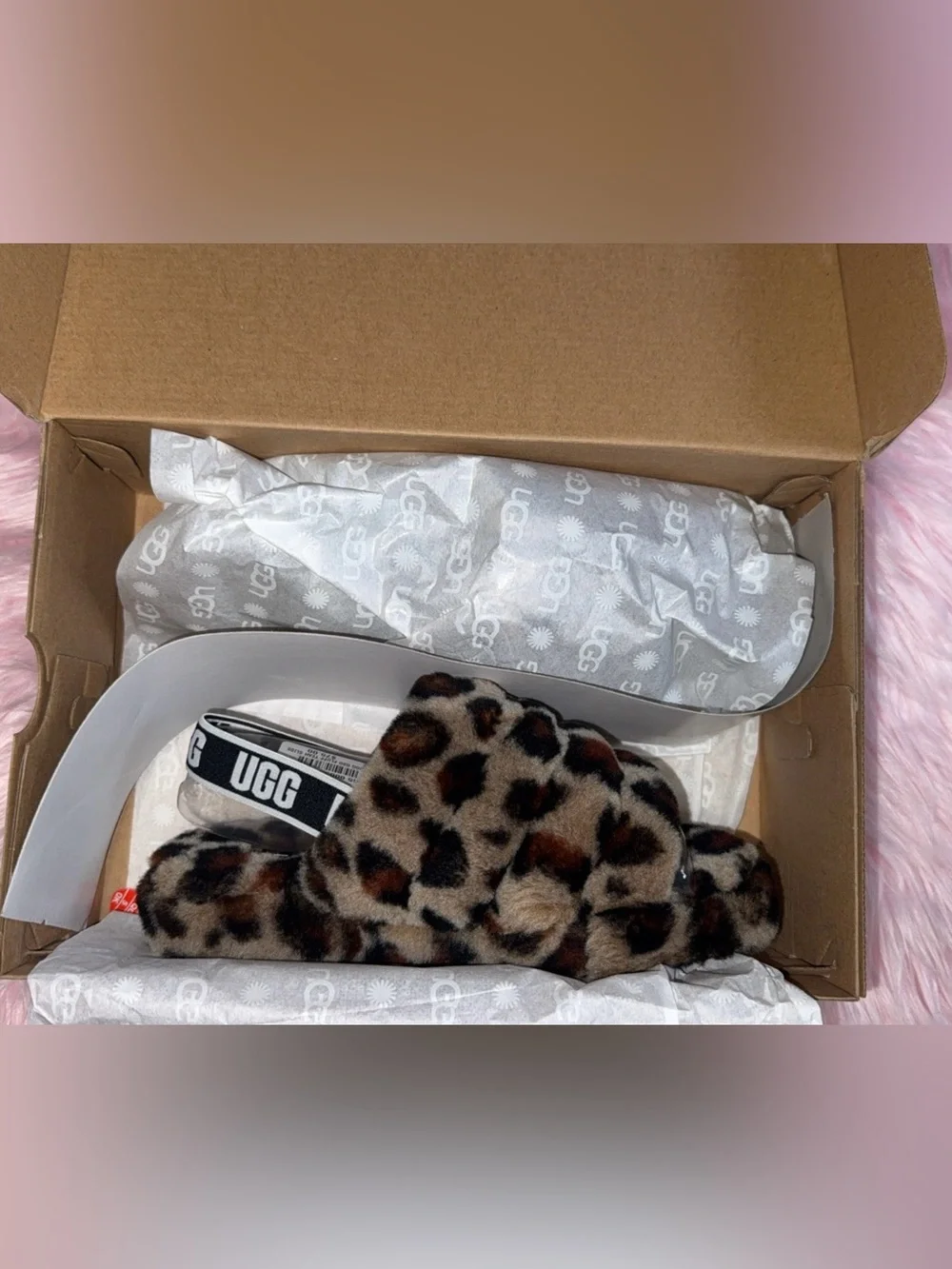 Ugg leopard fluff yeah